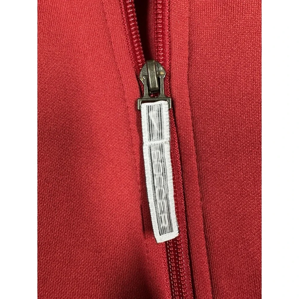 Nike Team Y2K Track Jacket Red White Full Zip Swoosh Youth XL Vintage 2000s